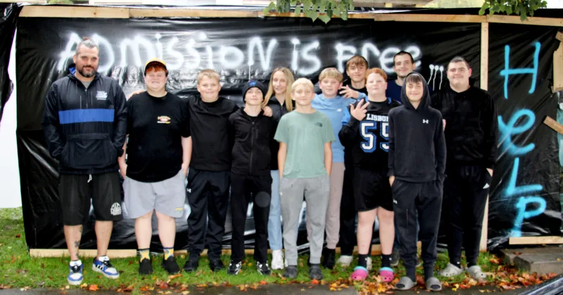 Student-designed haunted house returning to Lisbon for Halloween
